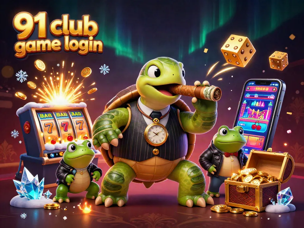 Experience the excitement with 91 club game login in this vibrant casino scene with dynamic characters and elements.