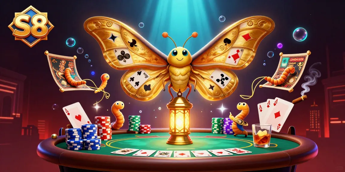 S8 players engage with a vibrant poker scene showcasing rich graphics and dynamic gameplay elements.