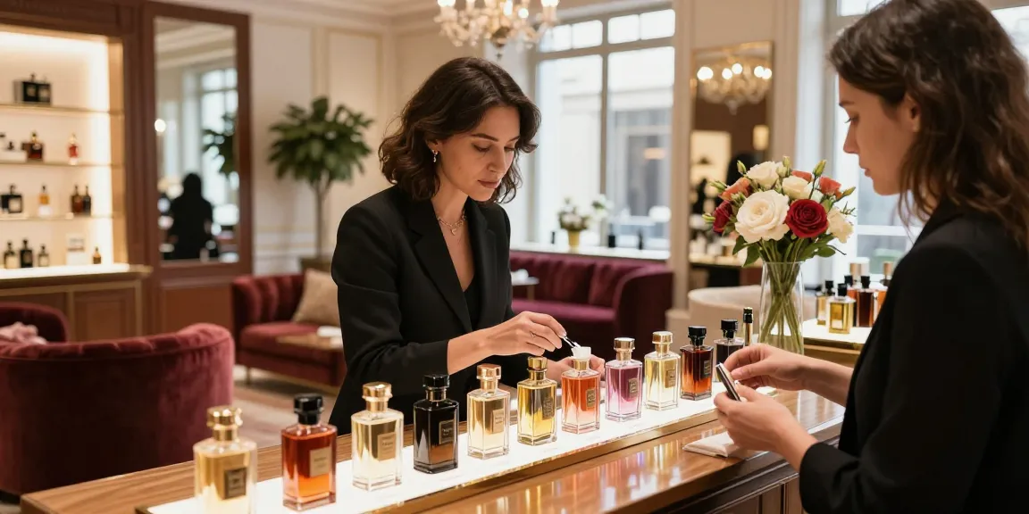 Discover Parfums de Marly fragrances in an elegant boutique setting.